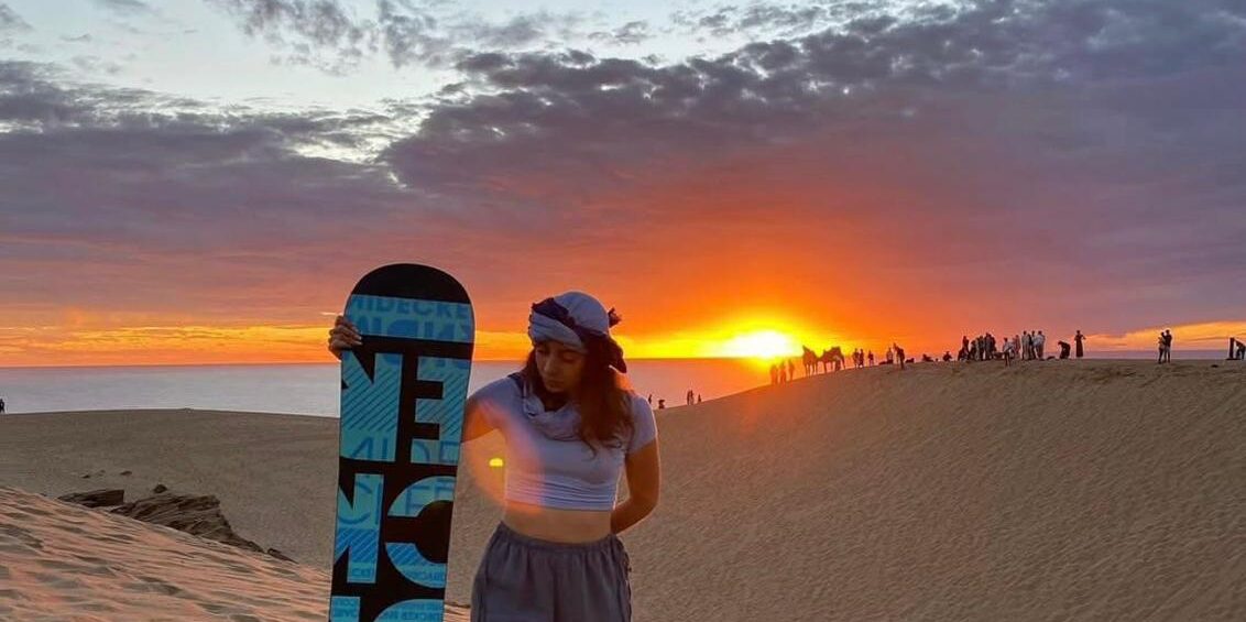 Sandboarding Experience in Timlalin Dunes – Agadir (1 Hour)